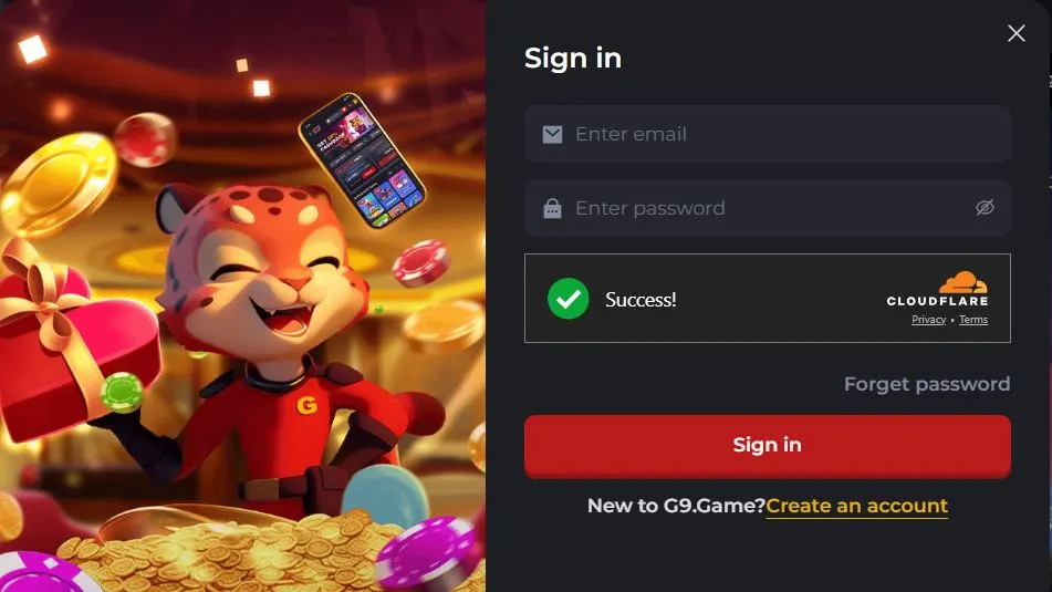 G9 Game Log in